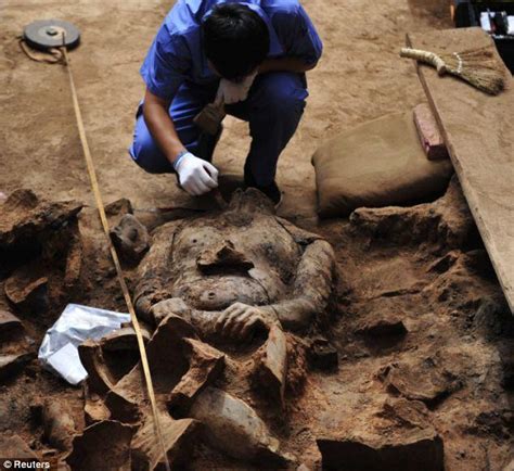 chinese emperor tomb excavation|chinese emperor tomb opened.